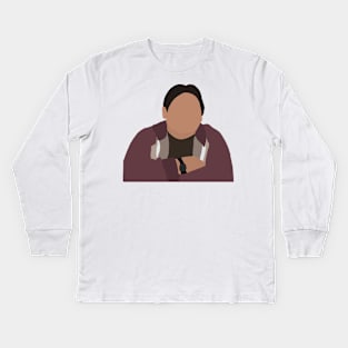 Ned Leeds Kids Long Sleeve T-Shirt